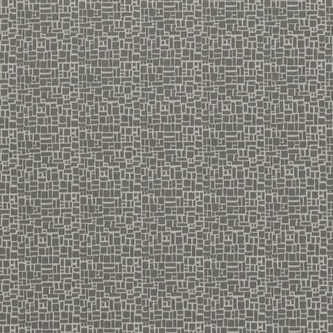 Maze Pewter Voile Fabric