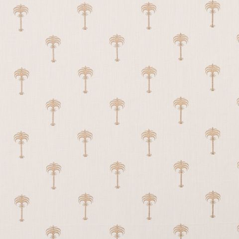 Menara Metallic Rose Gold/Ivory Upholstery Fabric