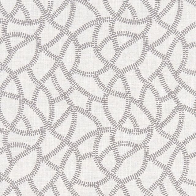 Clarke and Clarke Origins Panache Silver