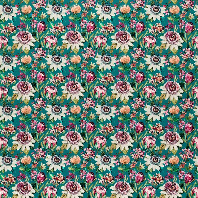 Studio G Amazonia Paradise Velvet Teal