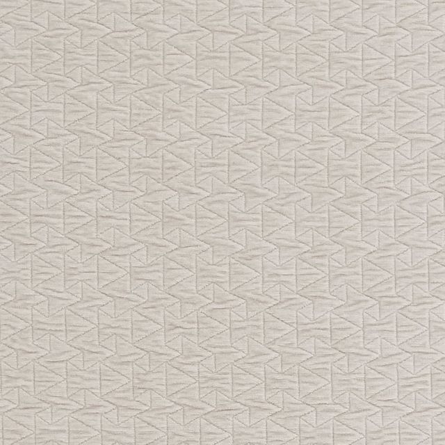 Clarke and Clarke Metalli Quarzo Ivory Upholstery Fabric