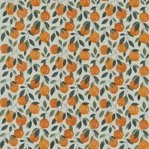 Sicilian Orange Voile Fabric