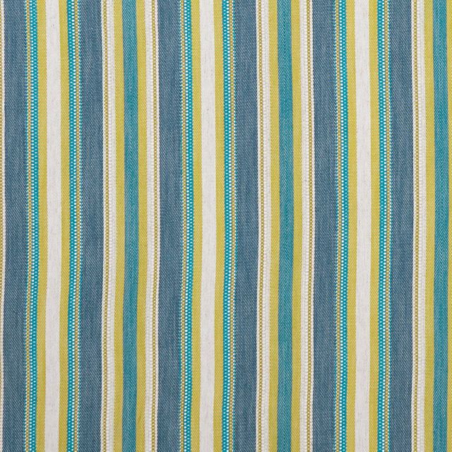 Clarke and Clarke Prince of Persia Ziba Denim/Chartreuse Upholstery Fabric