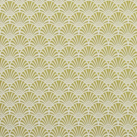 Zellige Chartreuse Upholstery Fabric