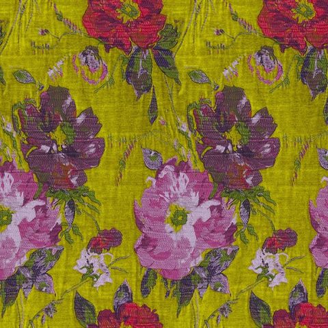 Constance Camomile Lawn Voile Fabric