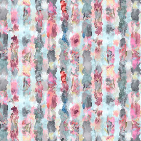 Mirage Pink Coral Voile Fabric