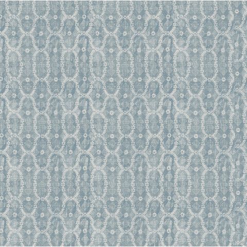 Chinon Bleu Voile Fabric