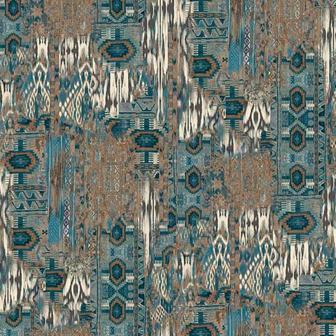 Chess Design Navajo Talula Opal Bed Runner