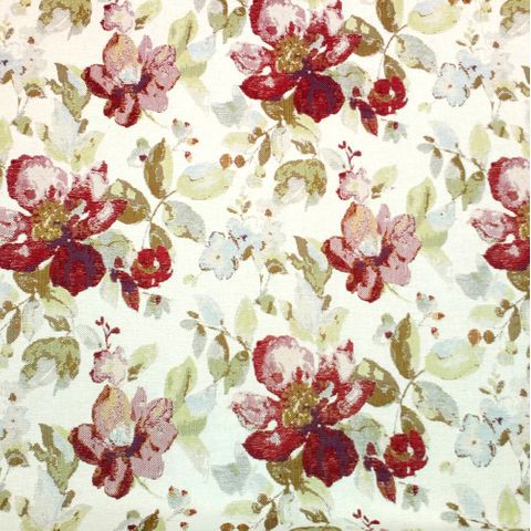 Florence Red Voile Fabric