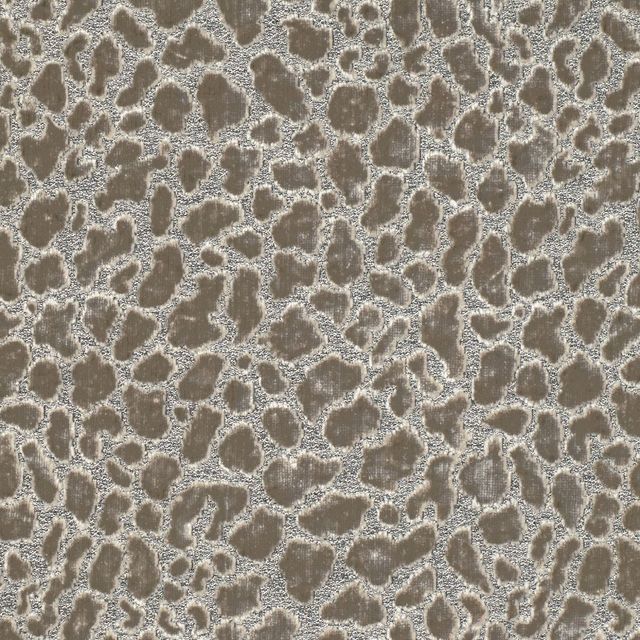 Zinc Textiles Lobby Velvets Ocelot Spacedust