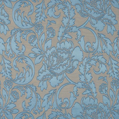 Chatsworth Sky Blue Voile Fabric