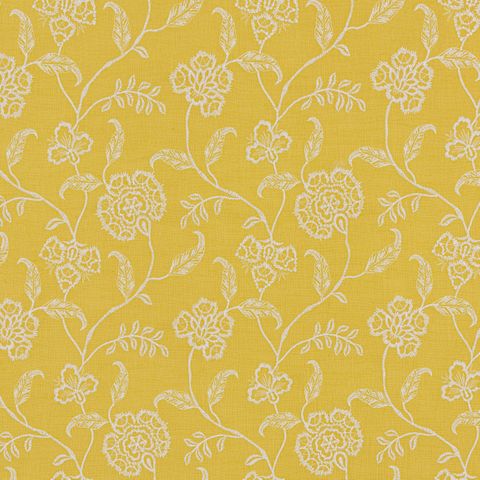 Desert Rose Ochre Voile Fabric