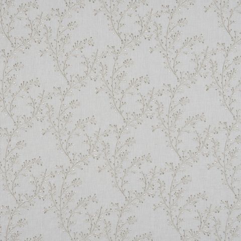 Nestle Silver Upholstery Fabric