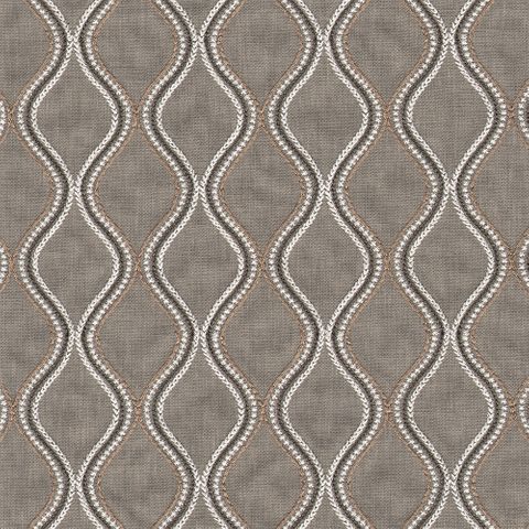 Aruba Taupe Voile Fabric