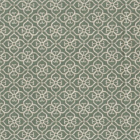 Calypso Jade Voile Fabric