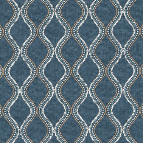 Aruba Blue Voile Fabric