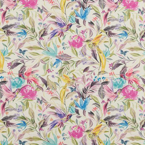 Hummingbird Pistachio Upholstery Fabric