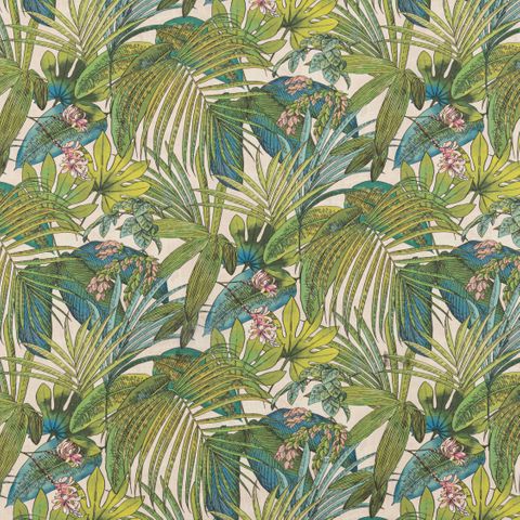 Padang Palm Rainforest Upholstery Fabric