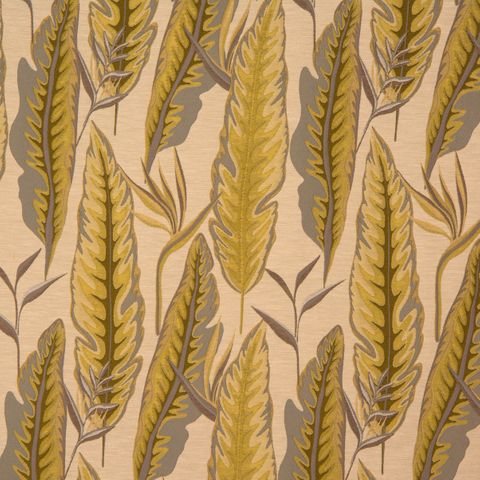 Brodsworth Ochre Voile Fabric