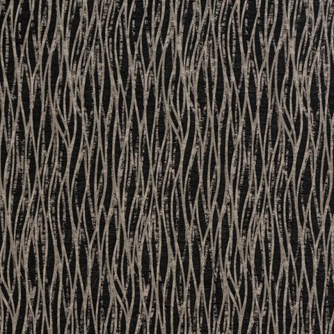 Linear Noir Voile Fabric