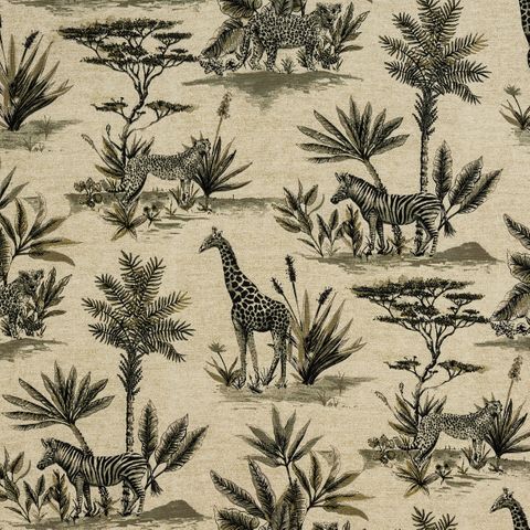 Safari Natural Voile Fabric