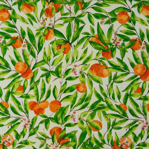 Seville Orange Upholstery Fabric