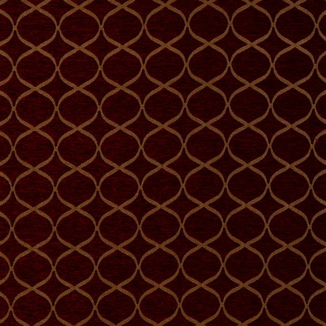 Trellis Rosso Upholstery Fabric