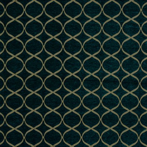 Trellis Teal Upholstery Fabric