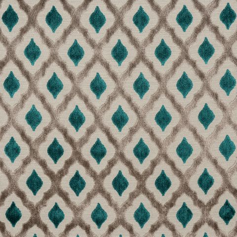 Assisi Teal Upholstery Fabric