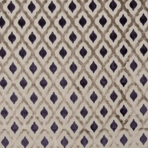 Assisi Aubergine Upholstery Fabric