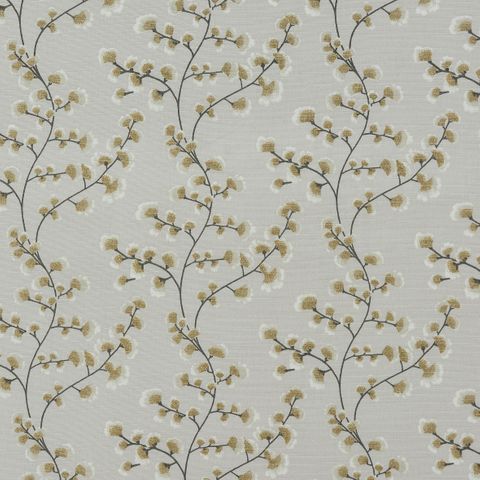 Haiku Ochre Voile Fabric