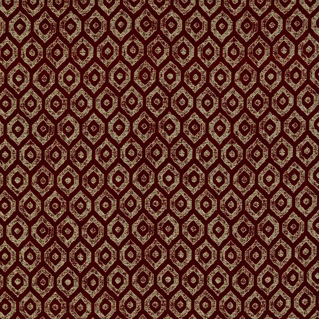 Mistral Rosso Voile Fabric