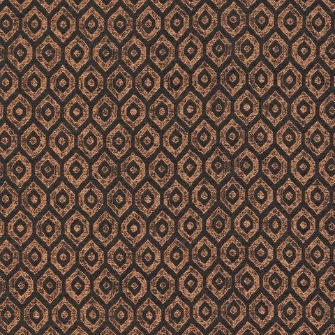 Porter & Stone Babylon Mistral Copper Made To Measure Roman Blind