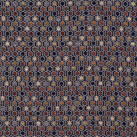 Oscar Harlequin Voile Fabric