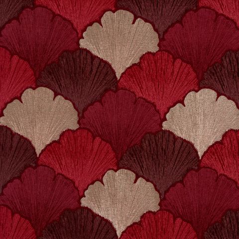 Pamplona Rosso Voile Fabric