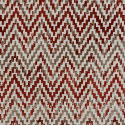 San Remo Burnt Orange Upholstery Fabric