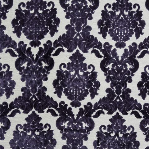 Tuscania Aubergine Upholstery Fabric