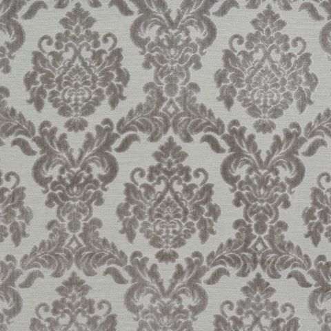 Tuscania Silver Upholstery Fabric