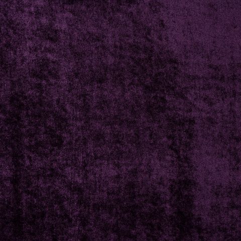 Velvet Aubergine Upholstery Fabric