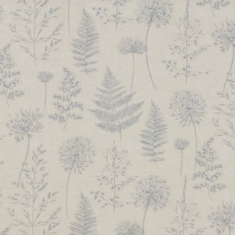 Chervil Blue Mist Upholstery Fabric