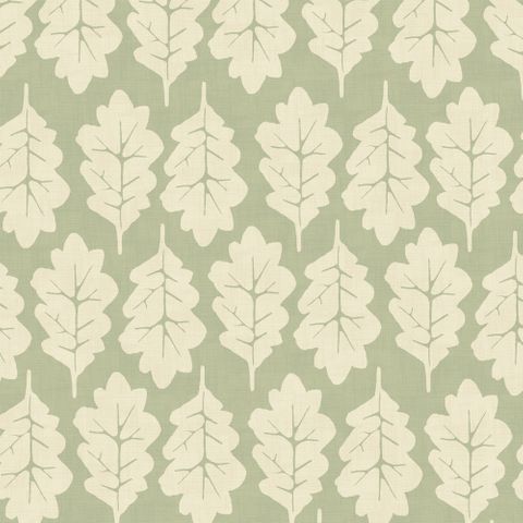 Oak Leaf Lemongrass Upholstery Fabric