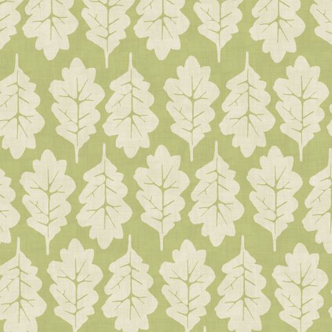 Oak Leaf Pistachio Upholstery Fabric