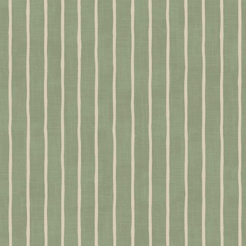 Pencil Stripe Lichen Upholstery Fabric