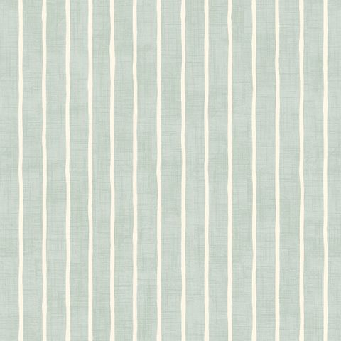 Pencil Stripe Duckegg Upholstery Fabric