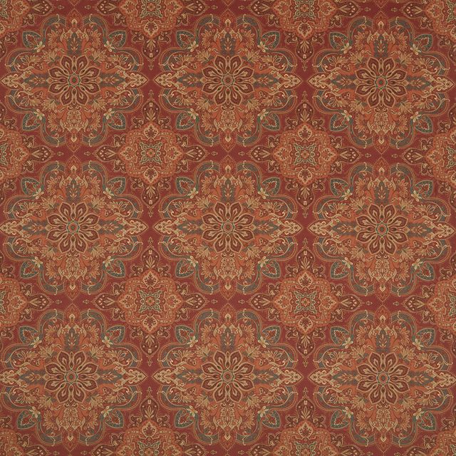 iLiv Silk Road  Khiva Carnelian Upholstery Fabric