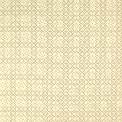 Maze Ochre Voile Fabric