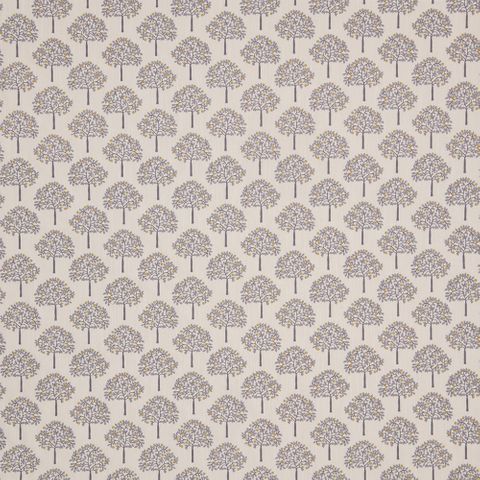 Orange Grove Ochre Voile Fabric