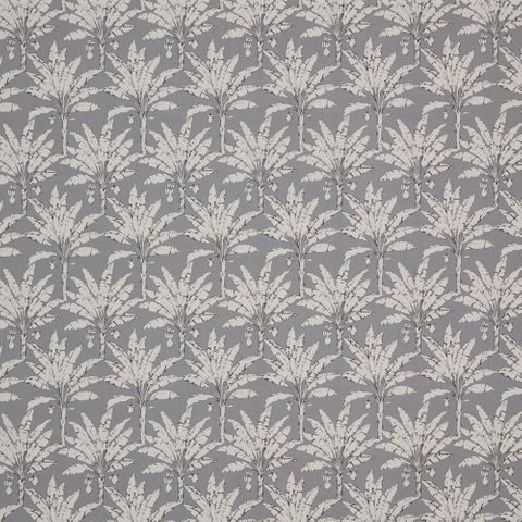 Palm House Pewter Upholstery Fabric