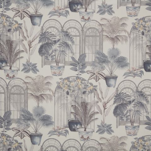 Victorian Glasshouse Putty Upholstery Fabric