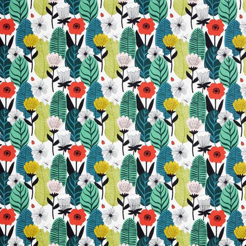 Blooma Poppy Upholstery Fabric